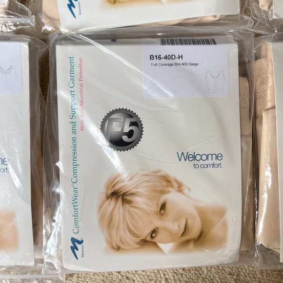 *new* x 2 Recovery Post Op Compression Garment B16-40D-H Beige - Picture 1 of 4